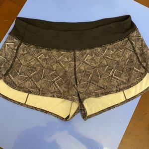 LuluLemon Speed Up shorts